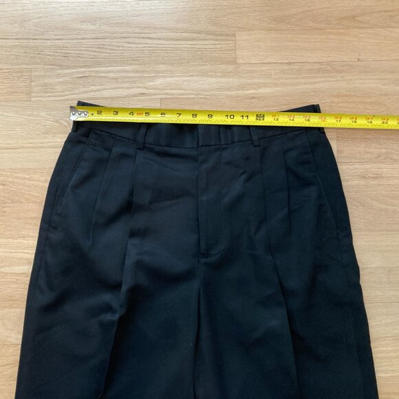 Perry Ellis Portfolio Men's Dress Pants, Black, 32x30, Polyester - Picture 7 of 8